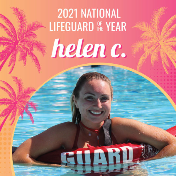 Helen Carter: 2021 National Lifeguard of the Year